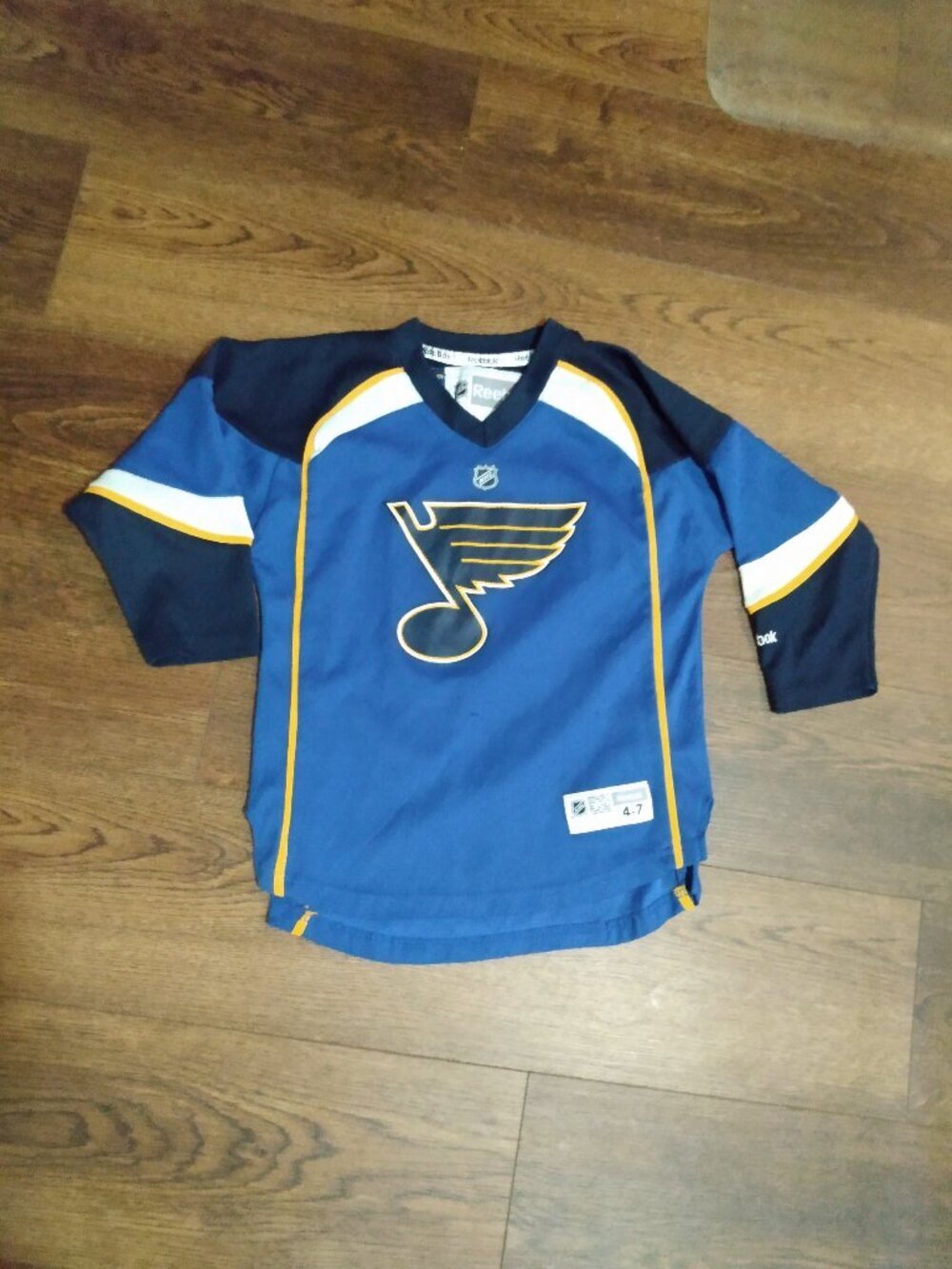 Reebok TJ Oshie St Louis Blues jersey Youth Child 4-7 NHL Hockey